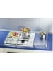Wenko Herd-Abdeckplatte Universal - 2er Set in Transparent, 30 x 4,5 x 52 cm