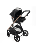 BeBelissimo 3 in 1 Kinderwagen Set Kombikinderwagen - Iris in Schwarz