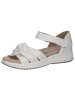 Caprice Sandale in WHITE NAPPA