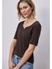 Street One Shirt in mocca - 0005