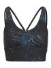 LASCANA ACTIVE Crop-Top in schwarz, blau