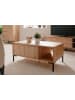 Furn.Design Couchtisch Eiche Artisan 100 cm, Wohnzimmertisch mit Stauraum
