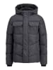 JACK & JONES Junior Steppjacke in Dark Grey Melange
