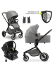 Hauck 4in1 Kinderwagen-Set Move N Care Trio in gray