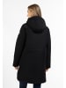 DreiMaster Maritim Winterjacke in Schwarz