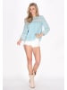 IZIA Women Blouse Shirt in aqua