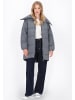 DreiMaster Maritim Women Coat in charcoal