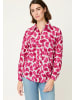 Olsen Bluse in Electric Fuchsia