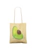 Mr. & Mrs. Panda Tasche Avocado Schwangerschaft ohne Spruch in Gelb Pastell
