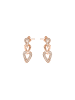 Luxenter Ohrringe Lik mit 18 Karat Gelbgold-Finish – LIK