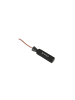 COFI 1453 SK03 Springseil aus Leder Skipping Rope zum Abnehmen in Schwarz