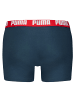 Puma Boxershort 6er Pack in Blau/Grau