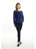 Usha Damen Pullover Mit Perlen in Marine