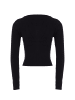 CHANI Strickpullover in Schwarz