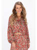 IZIA Blouse in red multicolor
