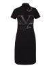 19V69 Italia by Versace Sweatkleid Annabell in schwarz