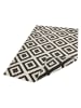 Teppich Boss Wendeteppich Malta Schwarz Creme In- & Outdoor
