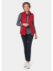 GOLDNER Kuschelig weiche Fleece-Weste in rot