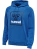 Hummel Verstellbare Taille Kapuzenpullover Raglanärmel Hmlisam Herren in TRUE BLUE