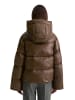 Marc O'Polo Shiny-Puffer-Daunenjacke relaxed in shaded brown