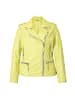 Angel of Style Lederjacke in limettengrün