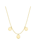s.Oliver Halskette mit Anhänger in Gold – (L)42cm