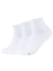Skechers Skechers 3PPK Basic Quarter Socks in Weiß