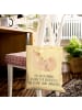 Mr. & Mrs. Panda Shopper Bag Robbe Liegen mit Spruch in Gelb Pastell