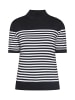 DreiMaster Klassik Women Sweater in Schwarz Weiss