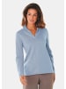 GOLDNER Polopullover in himmelblau