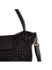 Florence Florence Schultertasche Leder schwarz ca. 38cm