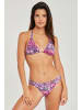 Buffalo Bikini-Hose in aubergine-bedruckt