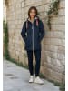 Salzhaut Strickfleecemantel TÄRGERN Navy