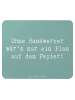 Mr. & Mrs. Panda Mauspad Spruch Handwerker Lebensart mit Spruch in Meeresbrise