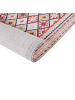 Beliani Kurzflor ANADAG in Beige/Rot/Schwarz - (W) 160 x (H) 160 x (L) 230 cm