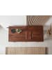 FineBuy Schreibtisch in Braun / Sheesham / 120x40x70