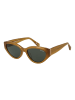 Superdry Frauen Sonnenbrille Katzenauge Honig