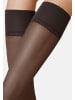 Kunert Feinkniestrümpfe Satin Look 20 glänzend in Black