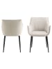 ebuy24 Esszimmerstuhl Bonita Beige 2er Set