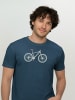GreenBomb Loom Bike Mountain in Blue Pine