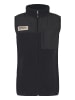 Oxmo Fleeceweste OXNete in Schwarz