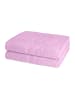 Ross 2 X Duschtuch im Set Cashmere feeling in Mauve