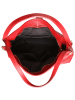 Toscanto Leder Schultertasche Toscanto Tasche dunkelrot ca. 37cm