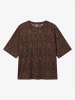 Vero Moda T-shirt in Chocolate Brown 1