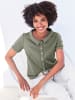 Heine Jeansbluse in khaki