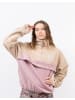 eivy Jacke Ball Fleece in Sand Faded Woodrose