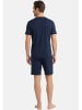 Hanro Schlafanzug Night & Day in Deep navy