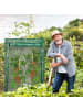 relaxdays 3 x Tomatengewächshaus in Grün - (B)100 x (H)150 x (T)50 cm