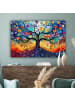 OnlyWow Leinwand Bilder Blumenbaum