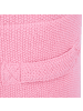 Beliani Korb NARROTI in Rosa/Weiß - (W) 35 x (H) 40 x (L) 35 cm